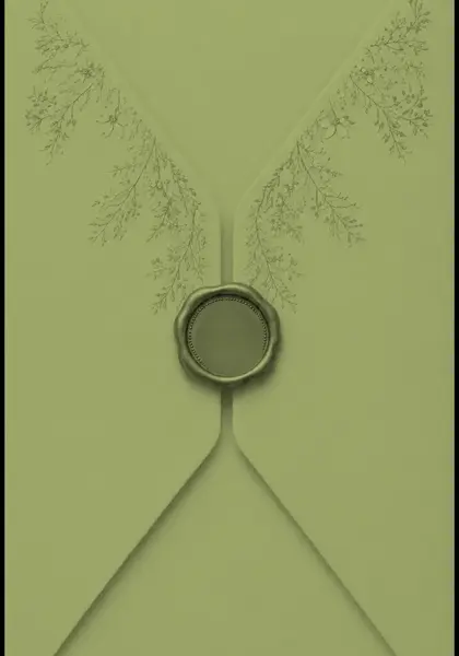Golden Nikkah invitation for Inaya & Zakariya
