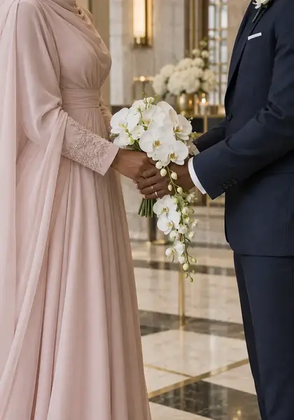 Pearl Garden invitation for Zainab & Ismail